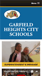 Mobile Screenshot of garfieldheightscityschools.com